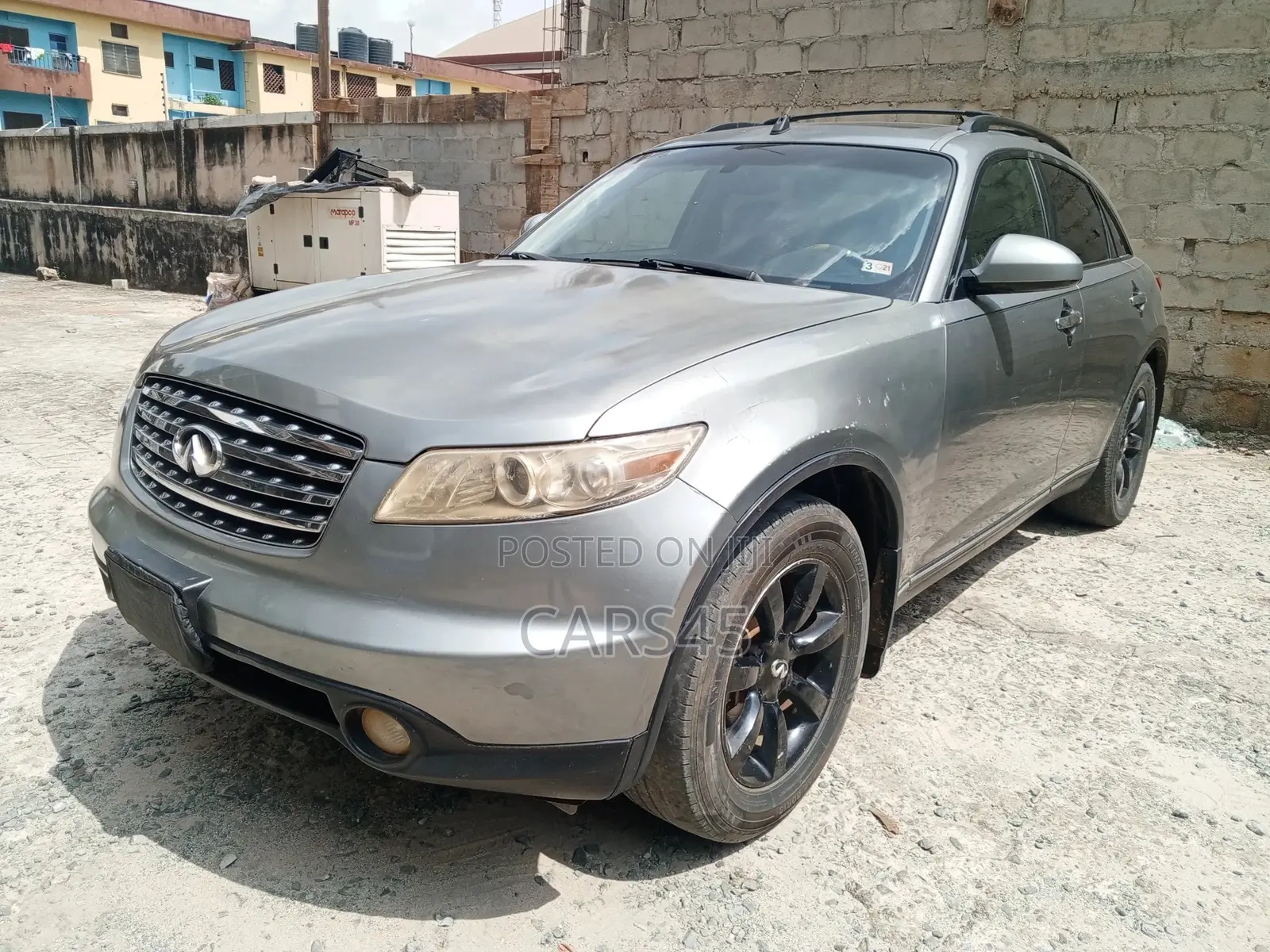 Infiniti FX35 Base 4x2 (3.5L 6cyl 5A) 2005 Gray