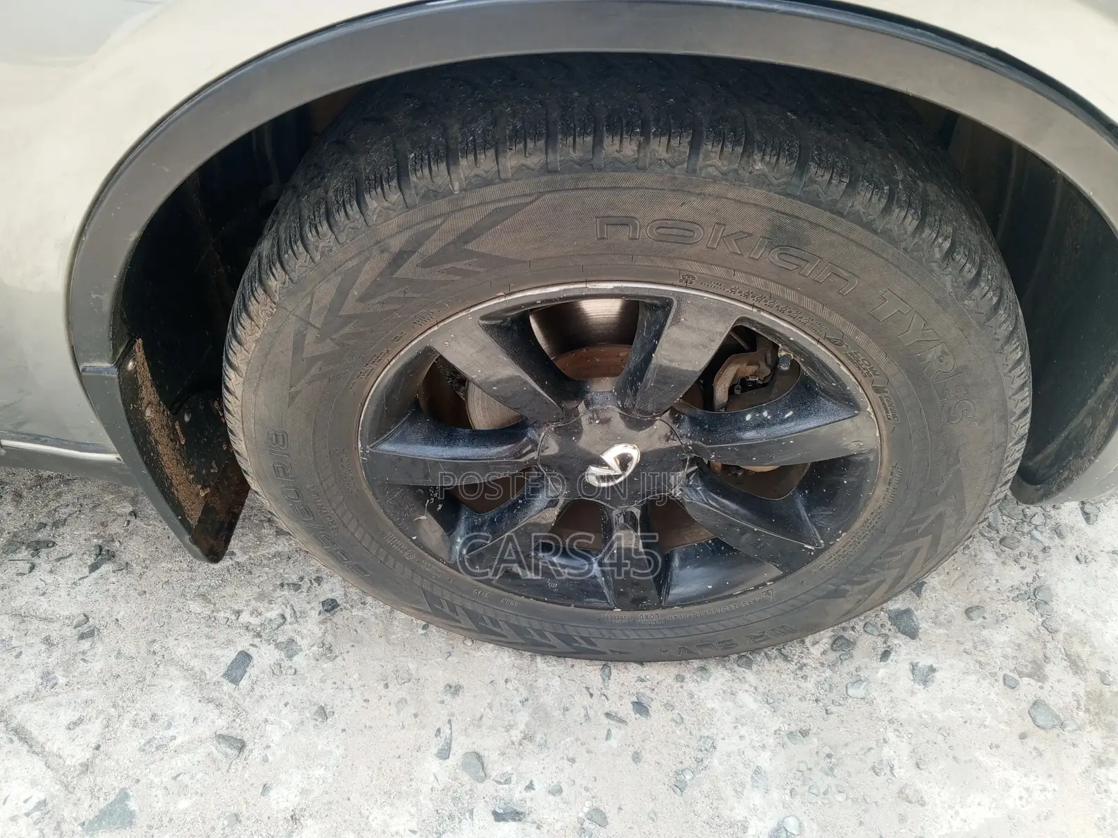 Infiniti FX35 Base 4x2 (3.5L 6cyl 5A) 2005 Gray