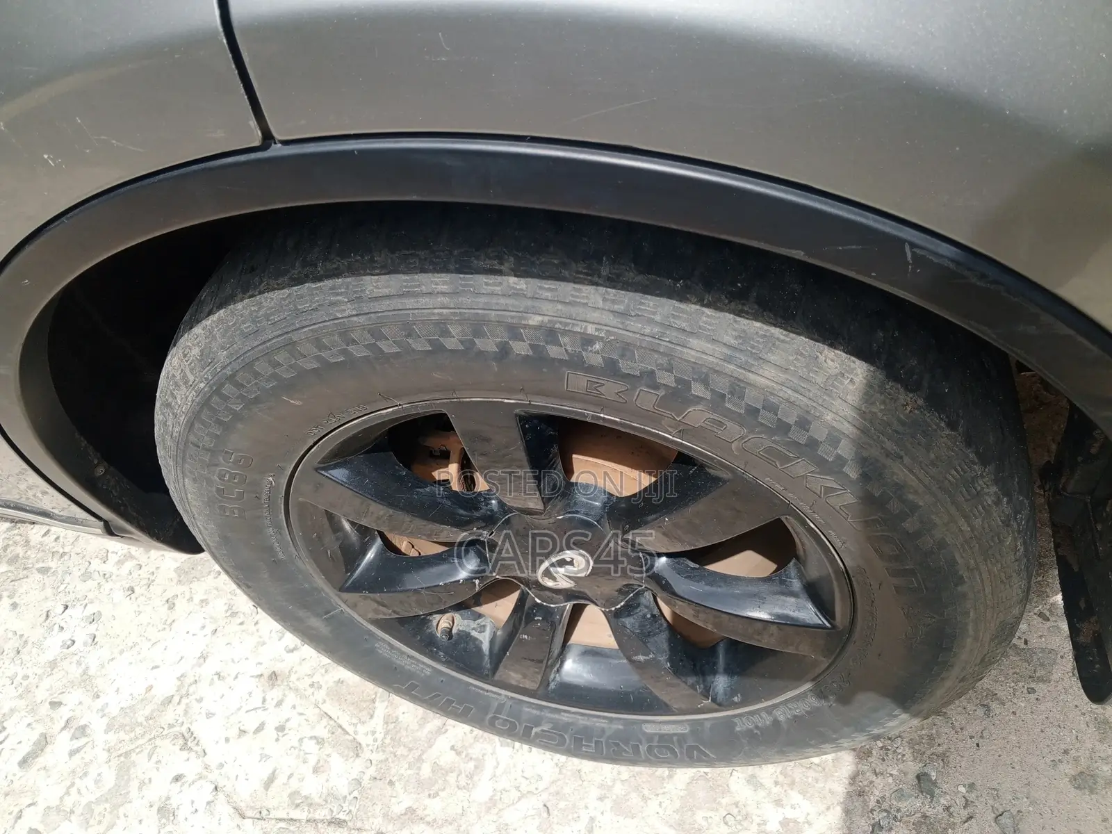 Infiniti FX35 Base 4x2 (3.5L 6cyl 5A) 2005 Gray