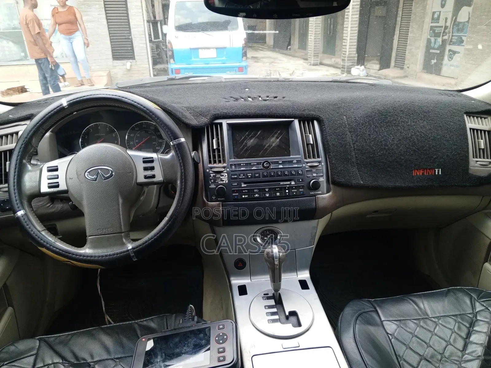Infiniti FX35 Base 4x2 (3.5L 6cyl 5A) 2005 Gray