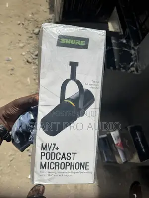 Shure Mv7+ Podcast Microphone