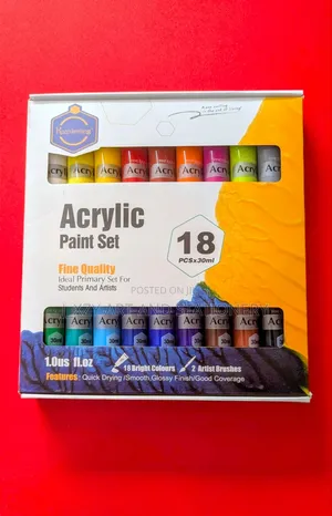 Acrylics, Colour Pencils, Art Pencils