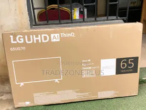 Lg 65” Home Theater Screen – Sharp Output