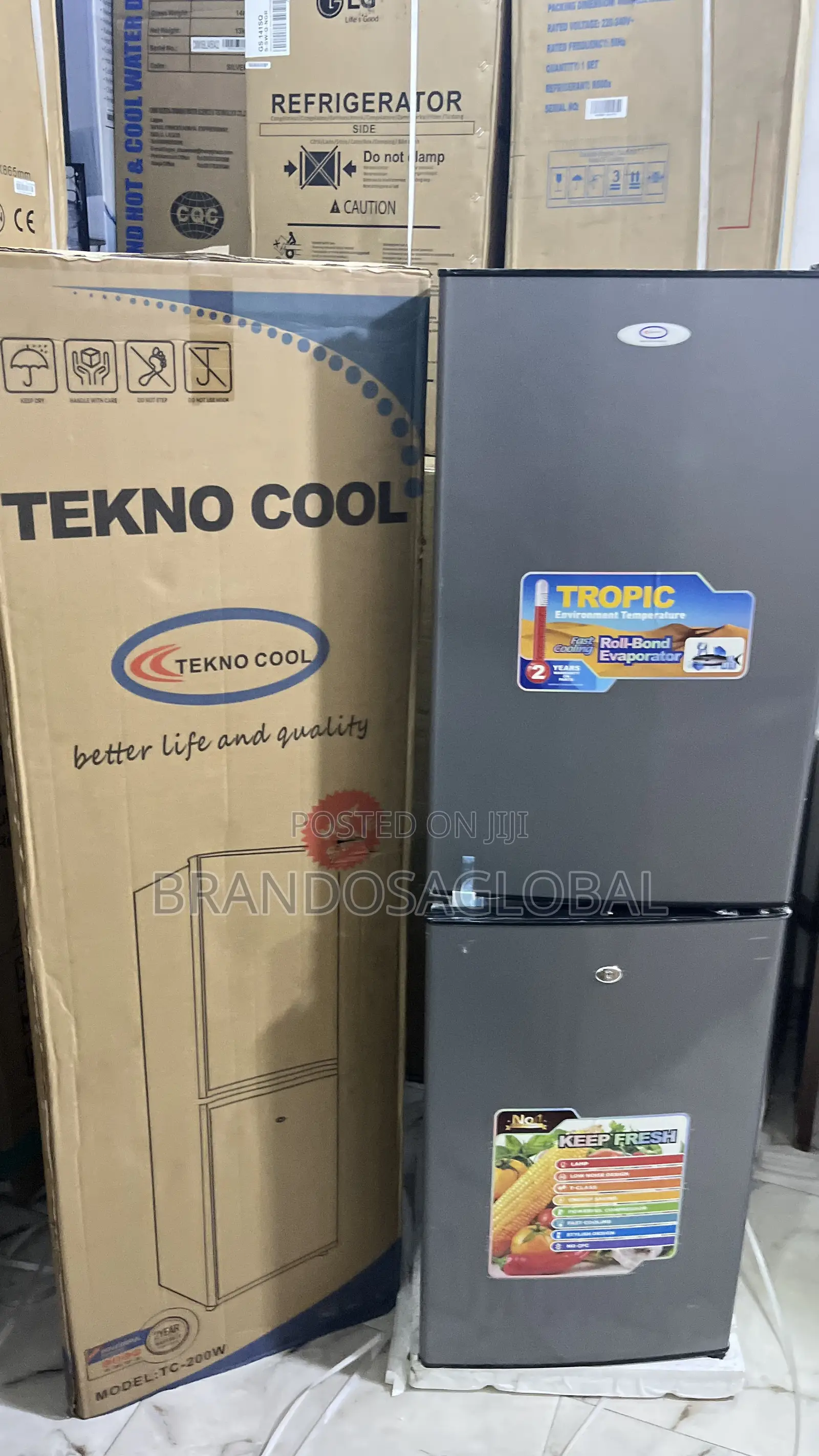 Teknocool 200 Litres Refrigerator (Tc-200w)-Quick Performance