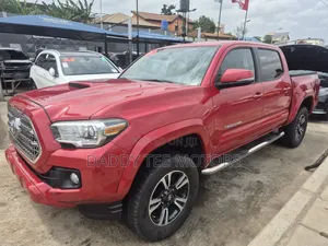 Toyota Tacoma Limited 2017 Red
