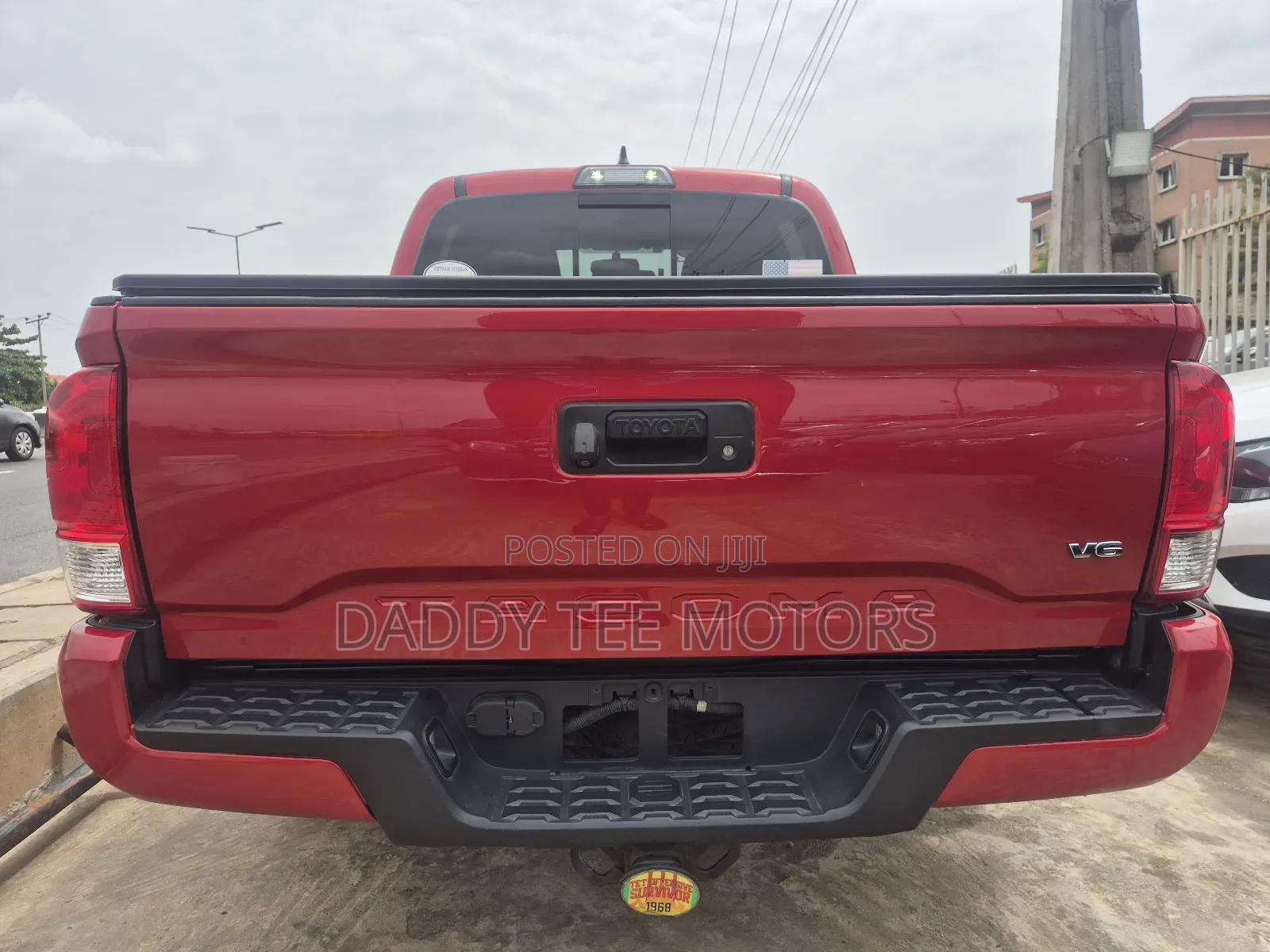 Toyota Tacoma Limited 2017 Red
