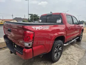 Toyota Tacoma Limited 2017 Red
