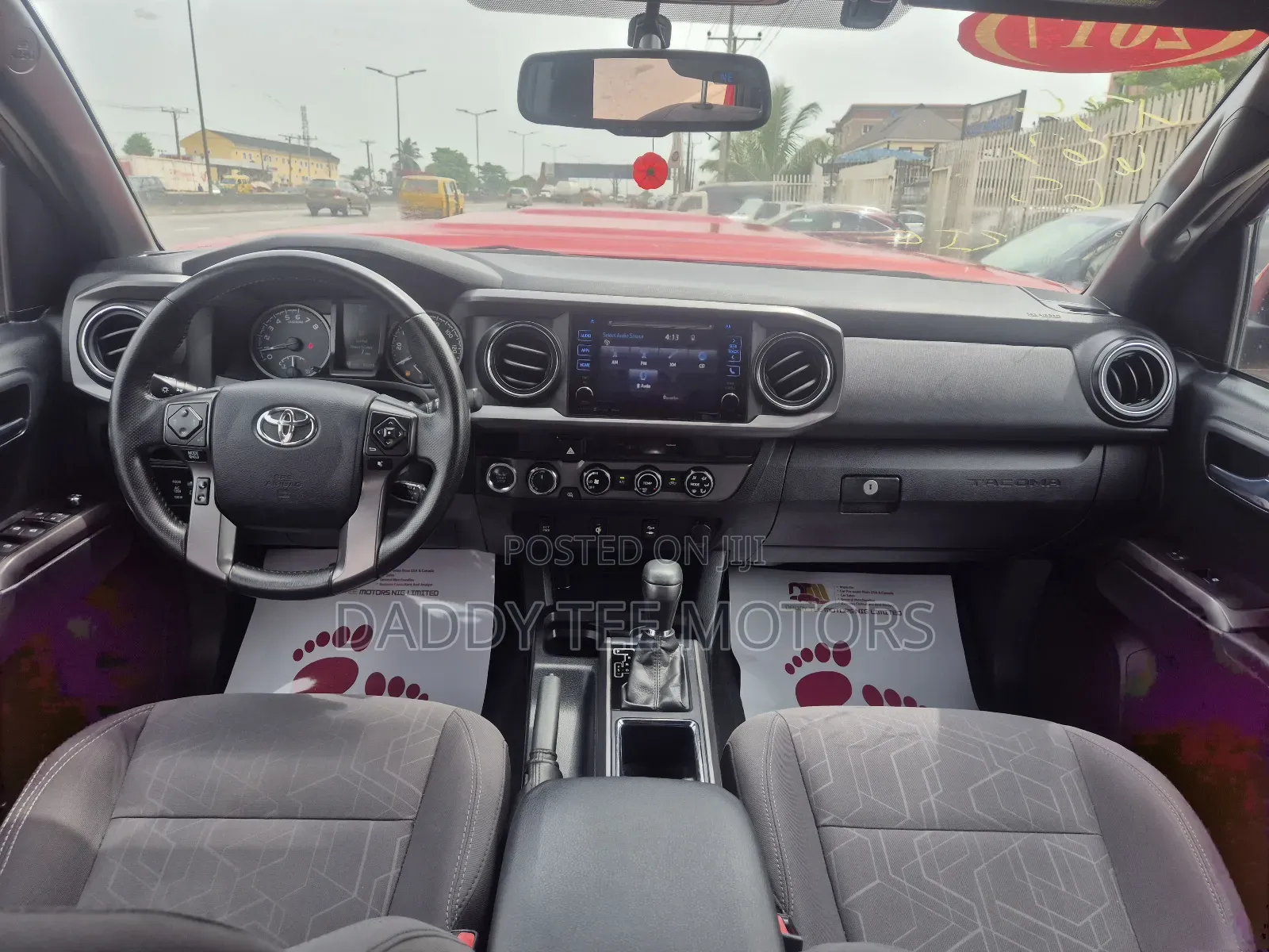 Toyota Tacoma Limited 2017 Red