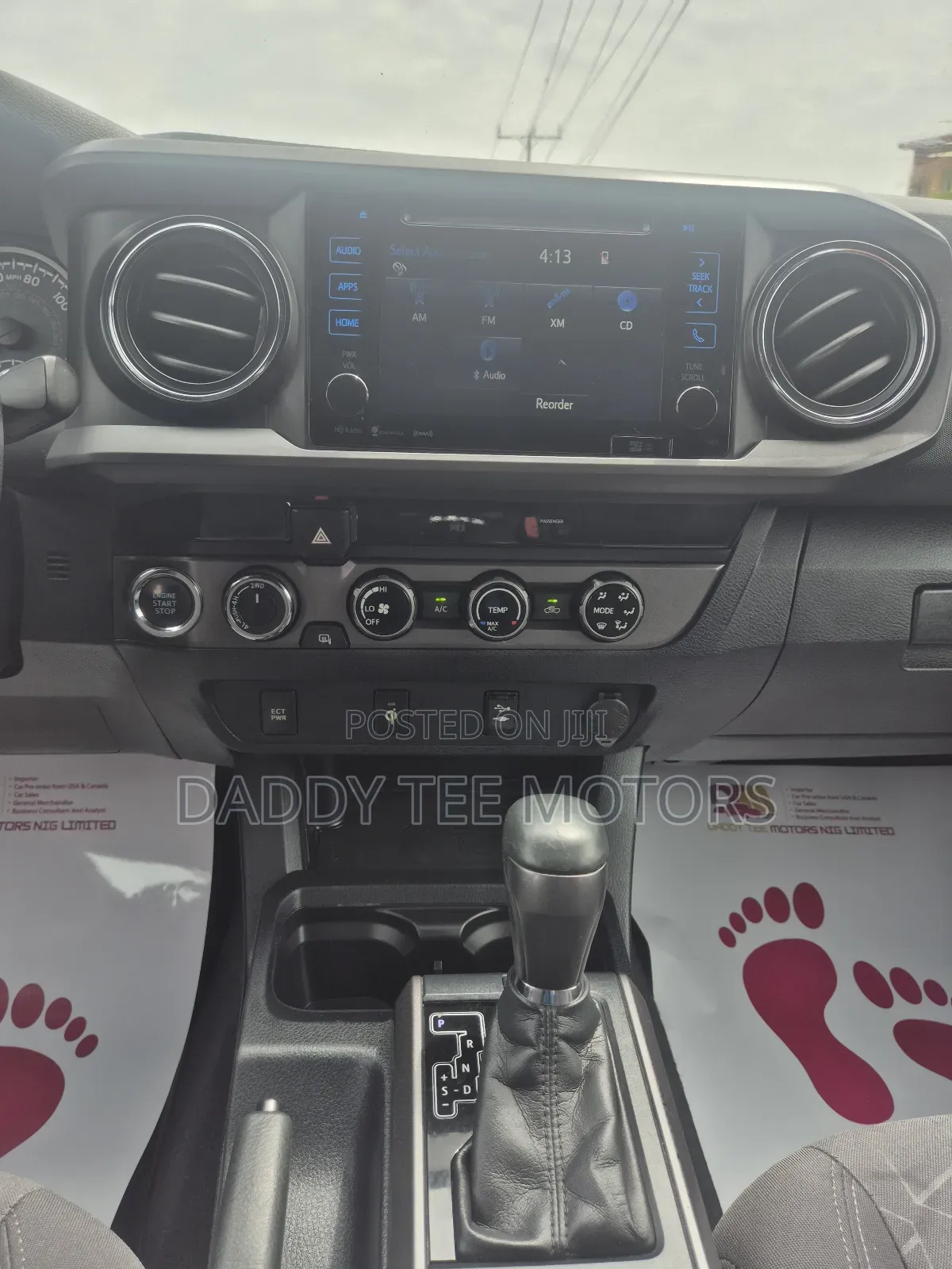 Toyota Tacoma Limited 2017 Red