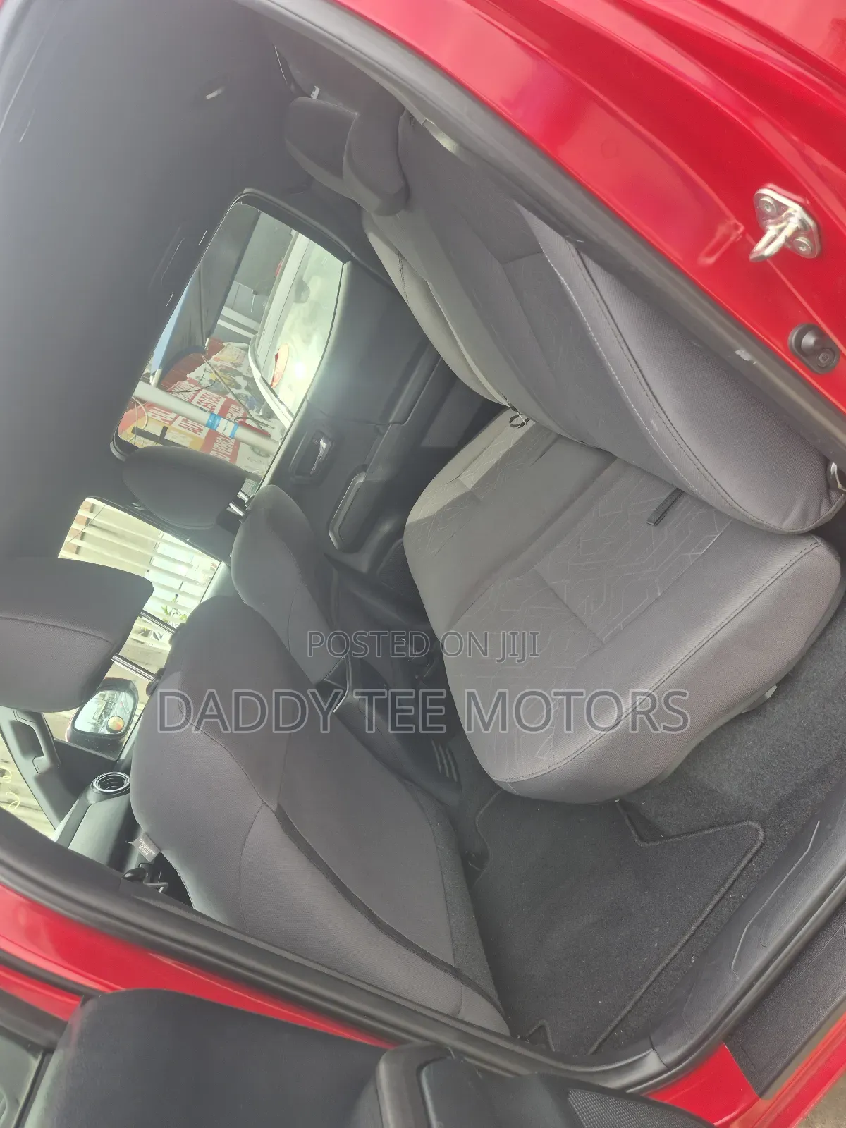 Toyota Tacoma Limited 2017 Red