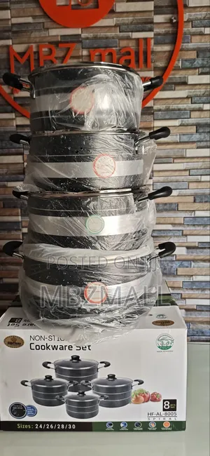 Hoffner Nonstick Pot Hf_al_8005 Sizes:24cm 26cm 28cm 30cm