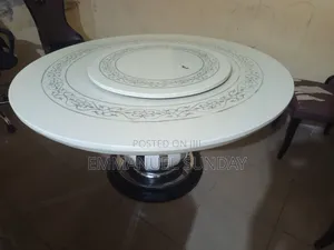 Marble Dinning Table and Chairs