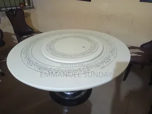 Marble Dinning Table and Chairs