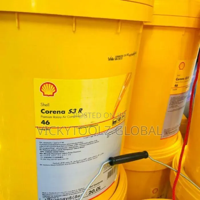 Shell Select Compressor Roonm Shell Corena S3 R 46 Premium Rotary Air Compressor (20l) for sale ...