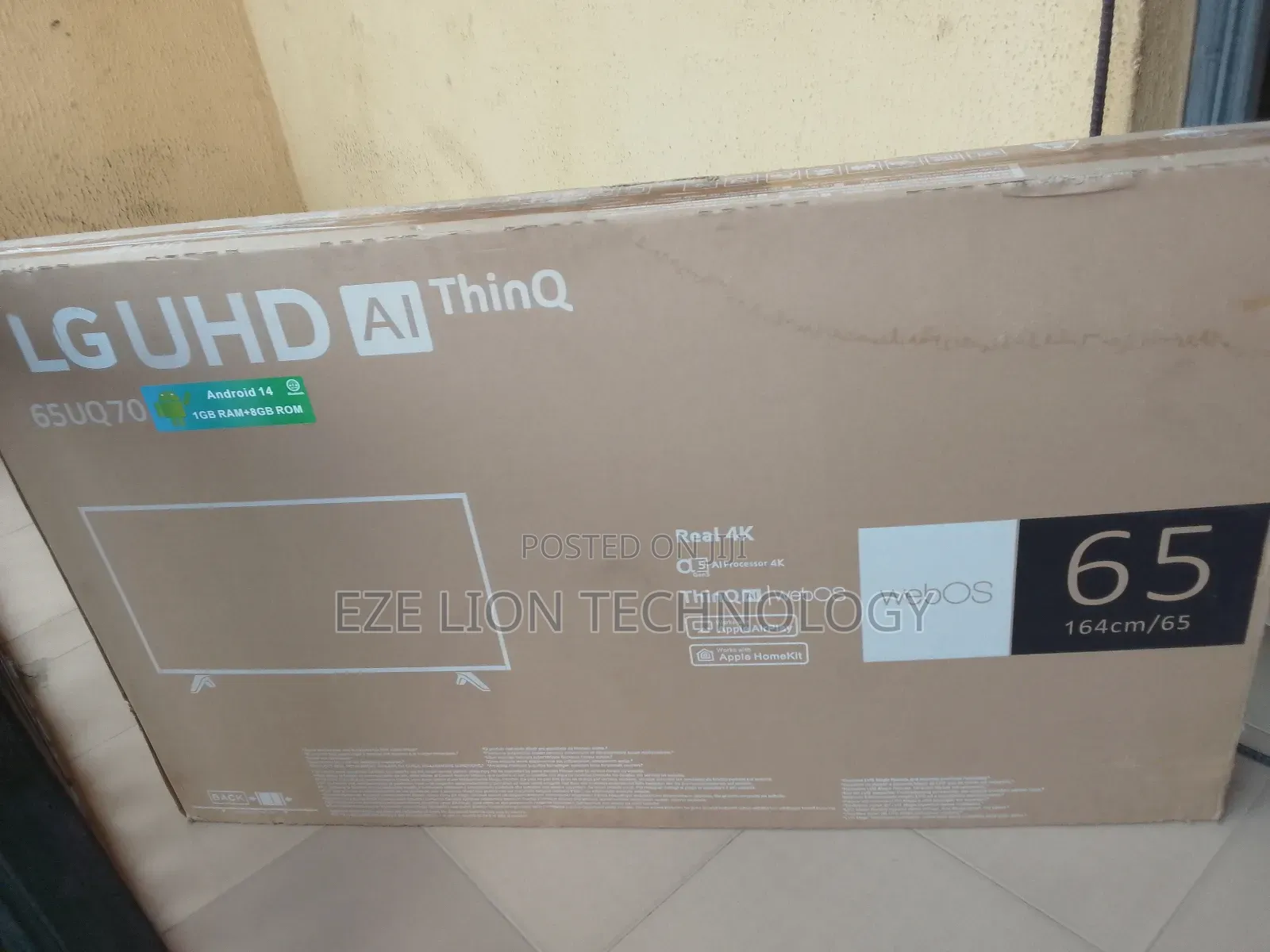Lg 65inch Android Smart Tv With Bluetooth