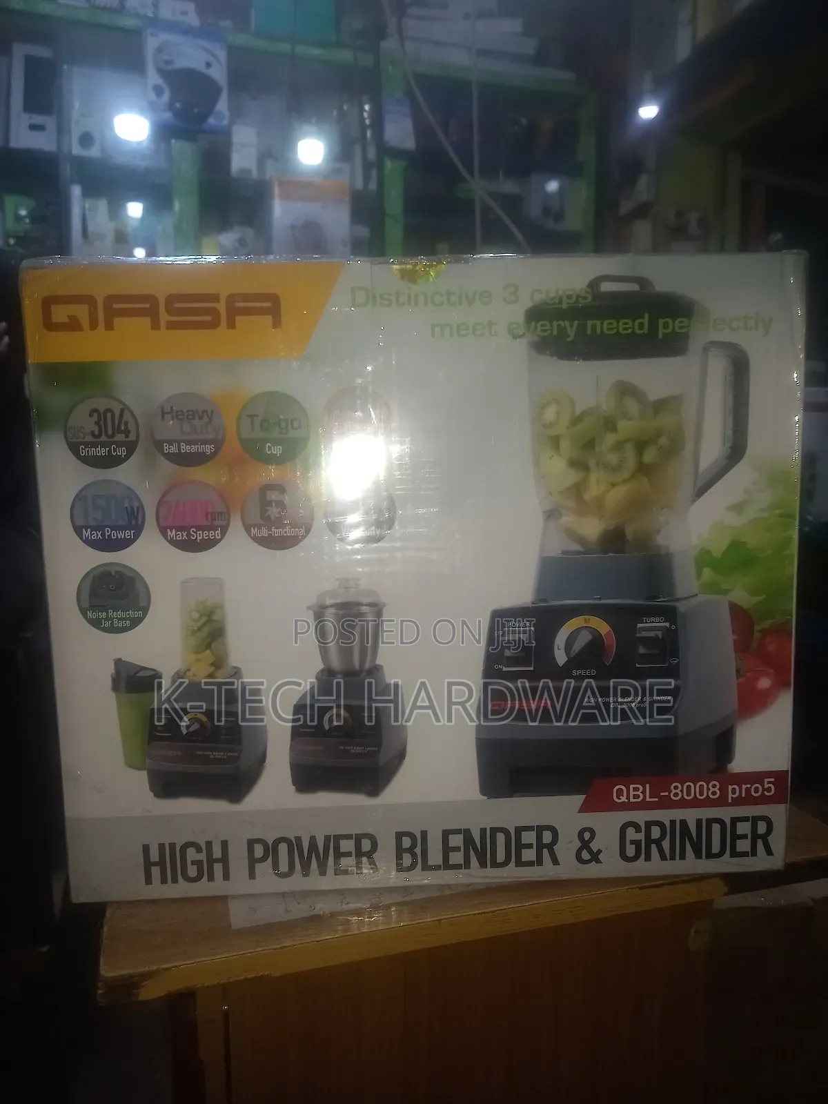 Qasa High Power Blender Grinder QBL-8008 Pro5