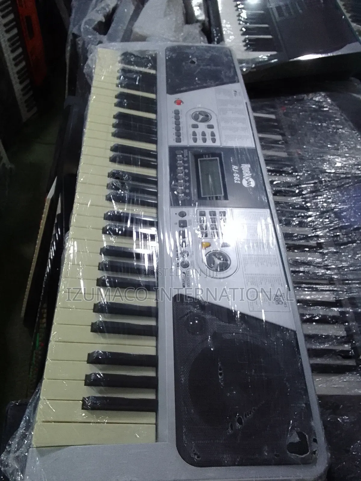 Rockjam Rj661 61-Key Keyboard –