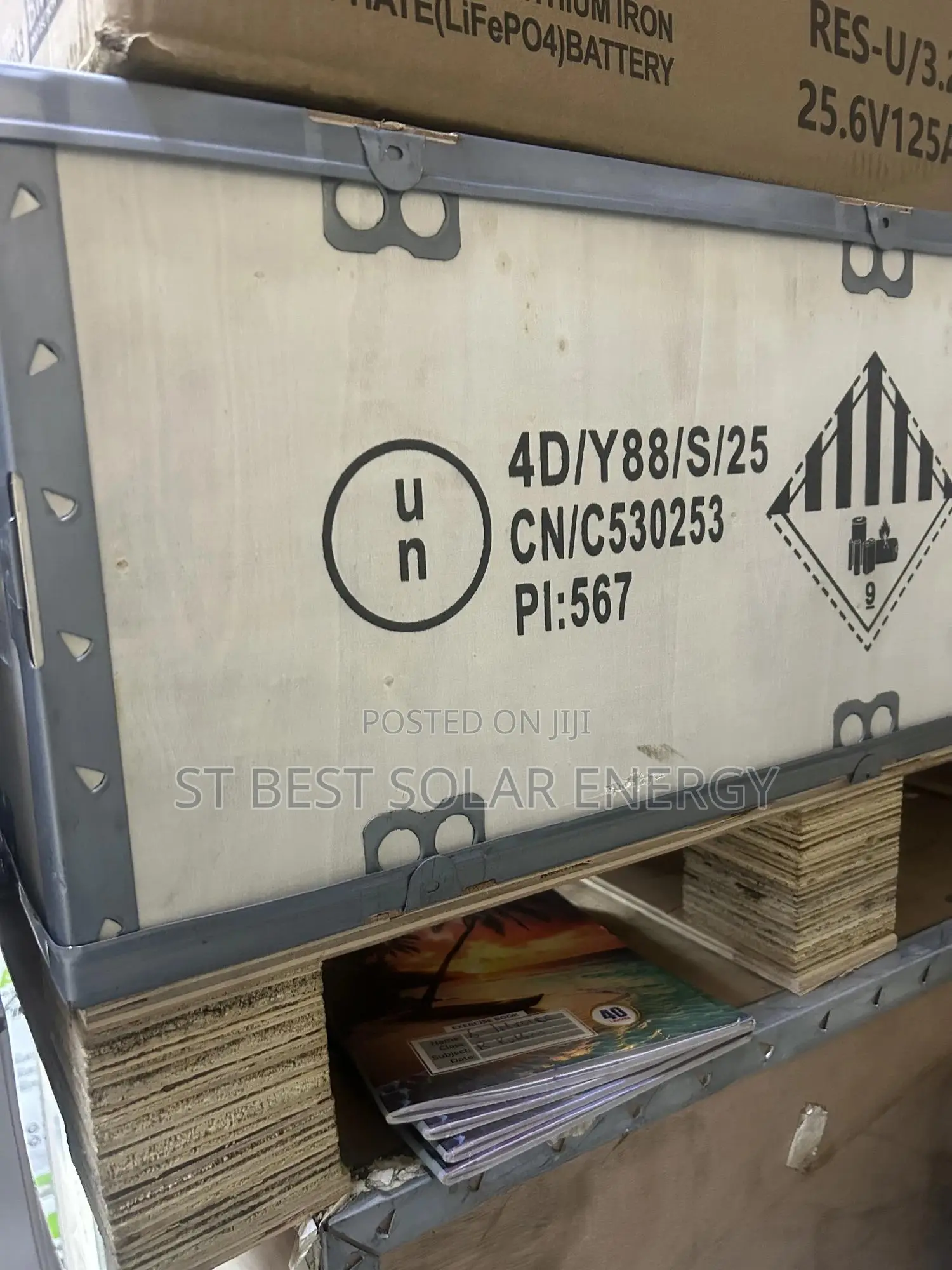 7.68kwh/24v Luxsun Lithium Ion Battery
