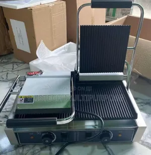 Heavy Duty Double Head Commercial Sandwich Press Panini Grill