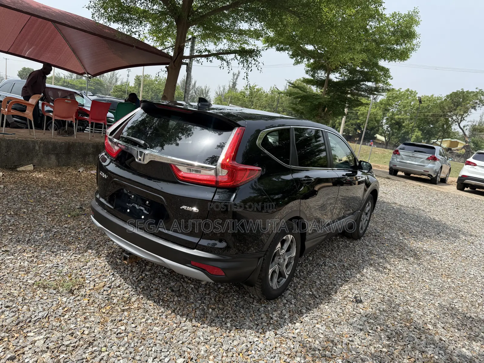 Honda CR-V EX AWD 2018 Black