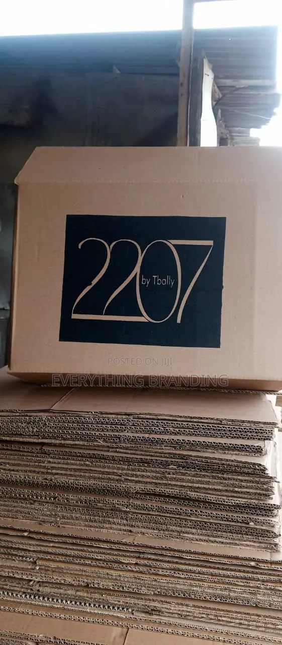 Custom Brown Carton Box 5ply Heavy Duty, for Packaging