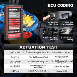 Thinkcar Thinkdiag 2 All Software 1 Year Free Update Obdii Car Scanner