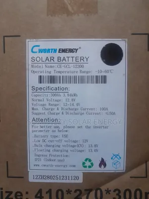 High Quality 3.6kwh Lithium Battery 12v