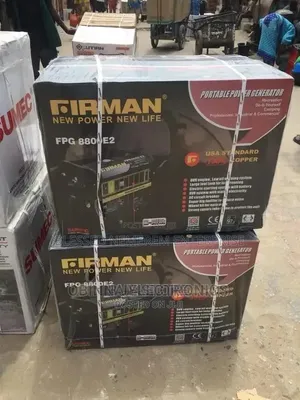 Firman Petrol Generator Model Spg8800e2 100%Copper Coil(8.5kva)