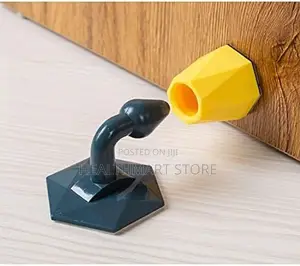 Non-Punch Silicone Door Stopper