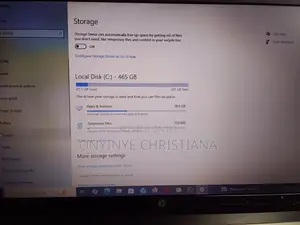 Laptop HP 630 16GB Intel Pentium HDD 500GB