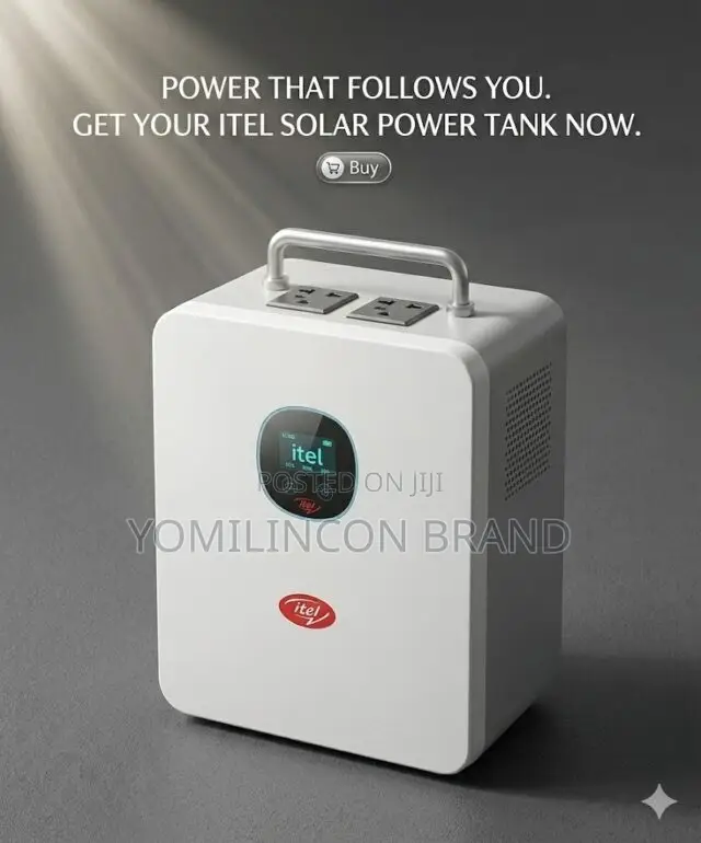 Itel Power Tank 500w Hybrid Solar Inverter - Yomilincon Brand Price: ₦ ...