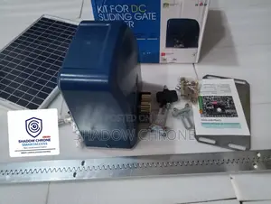 Smart Sliding Gate Opener – Dc Motor + Solar Panel Included
