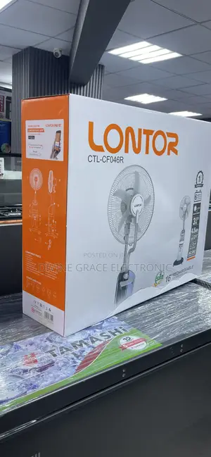 Brand New 16 Inches Rechargeable Lontor Mist Fan /CTL-Cf046r
