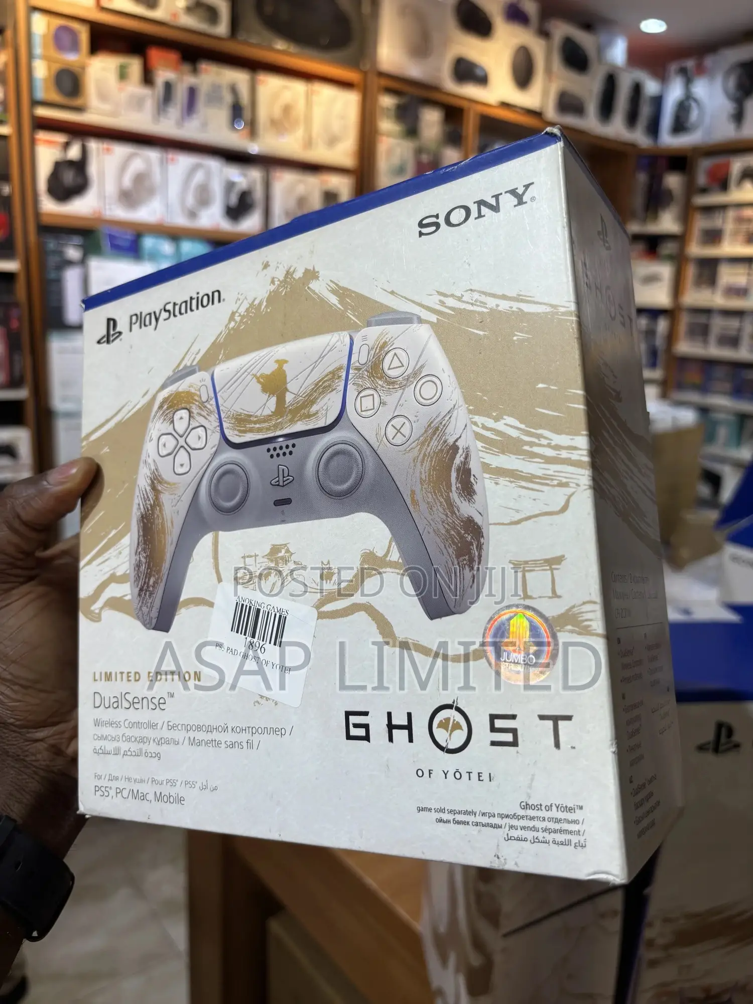 Customized Ghost Play Station 5 Pad