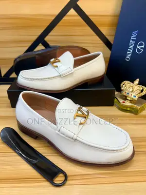 Luxury Dior/Valentino Leather Shoes