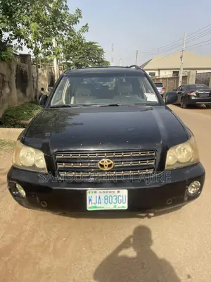 Toyota Highlander Limited V6 4x4 2004 Black