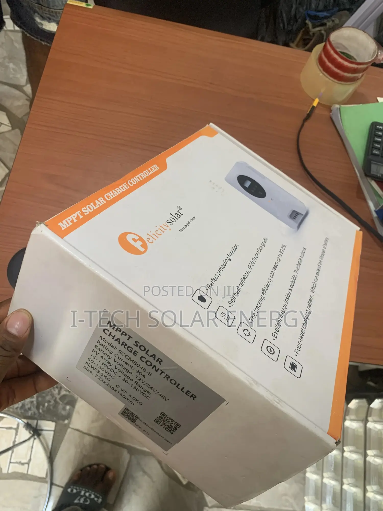 80ams Felicity Solar Charge Controller