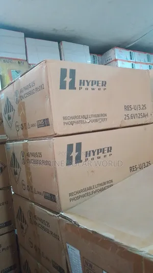 3.2kwh 24v Hyper Power Solar Lithium Ion Battery