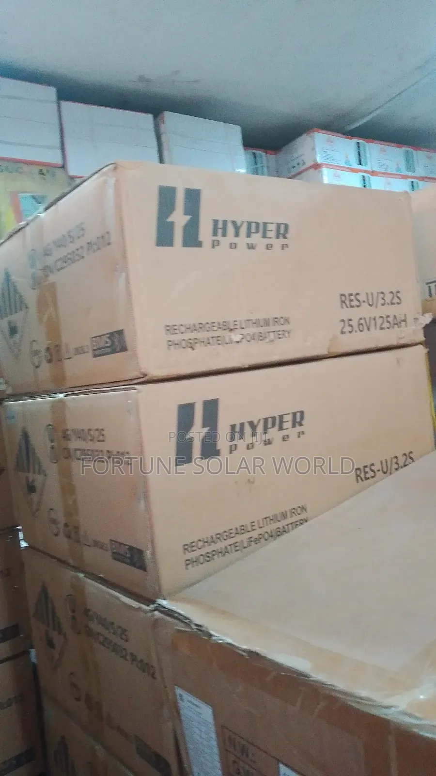 3.2kwh 24v Hyper Power Solar Lithium Ion Battery