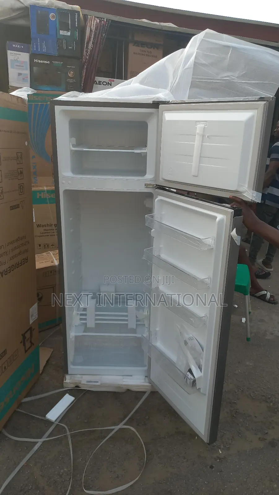 Hisense Refrigerator Double Door (Ref 240dr) 240l