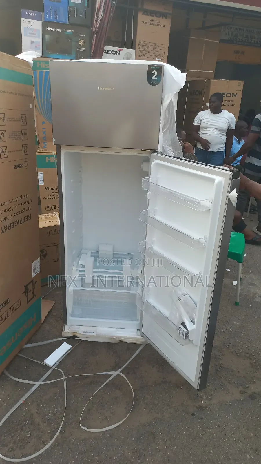 Hisense Refrigerator Double Door (Ref 240dr) 240l