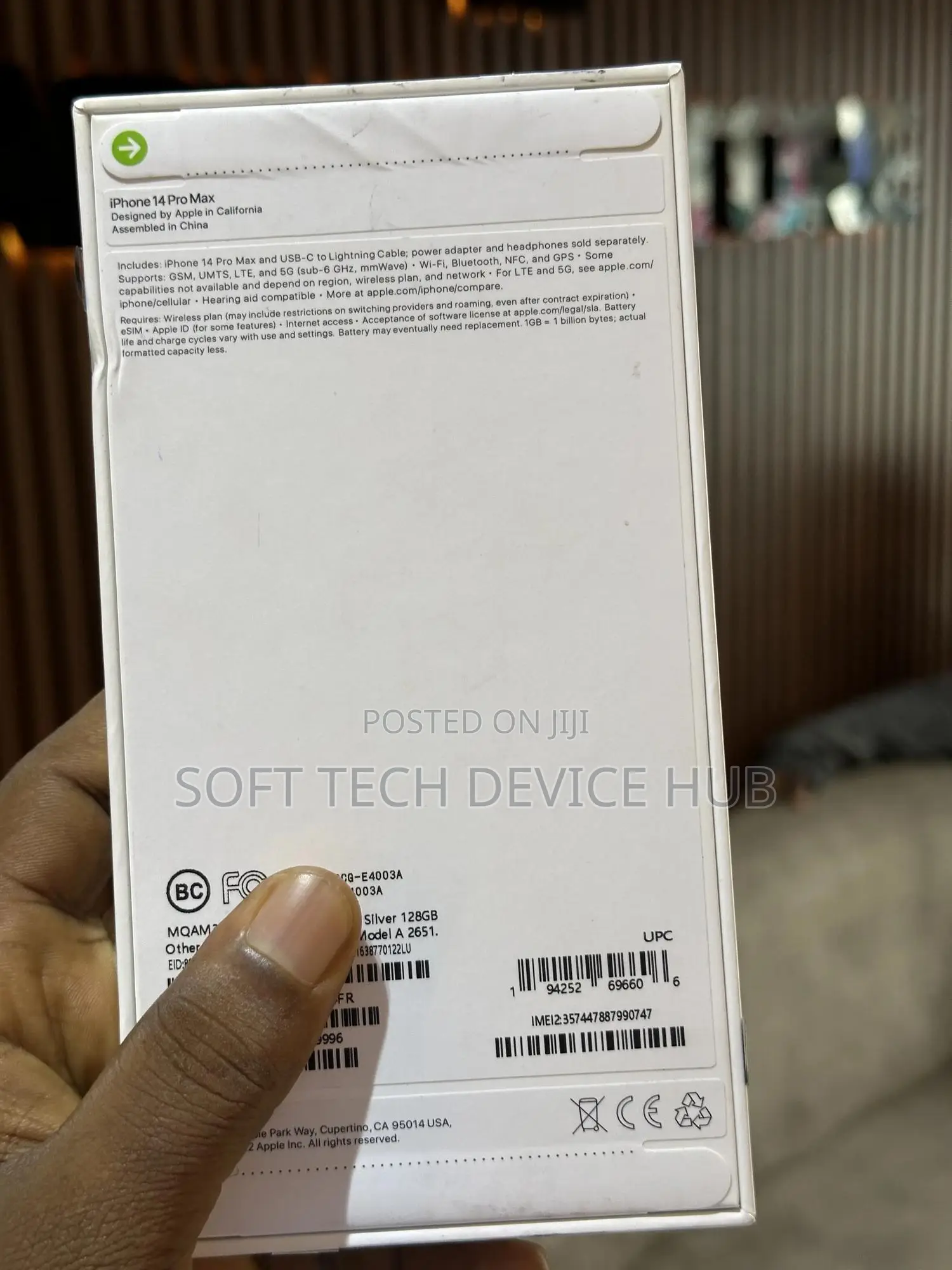 New Apple iPhone 14 Pro Max 128 GB Silver
