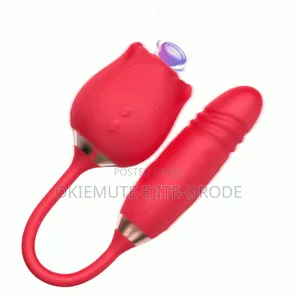 Rose Suction Sex Toy Vibrator With Extension