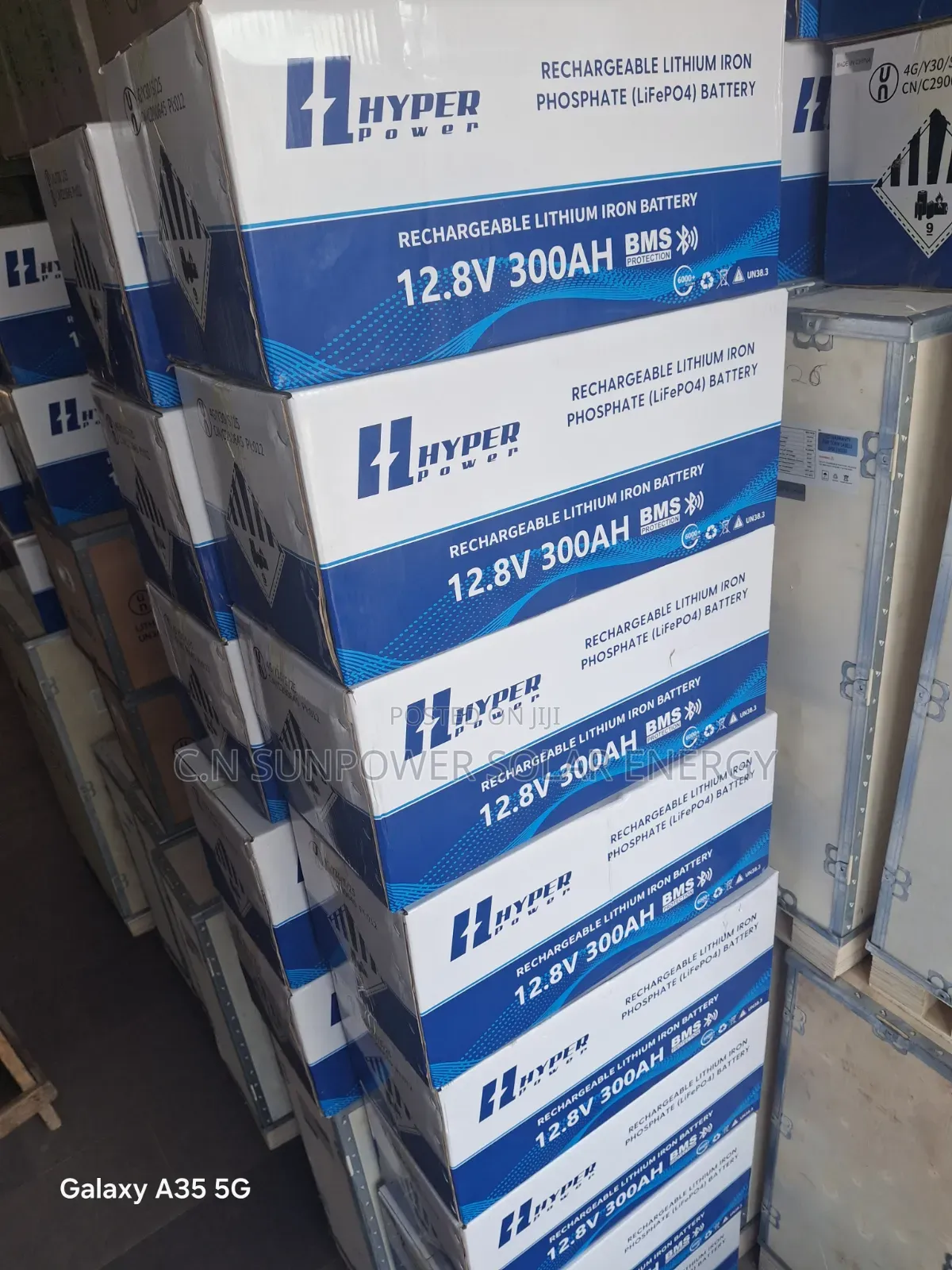 12.8v/300ahs Hyper Power Lithium-Iron Phosphate Battery