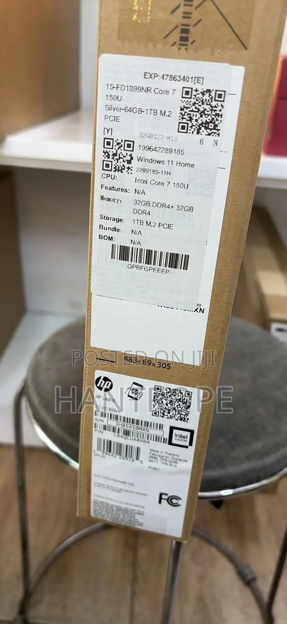 New Laptop HP 15 64GB Intel Core i7 SSD 1T