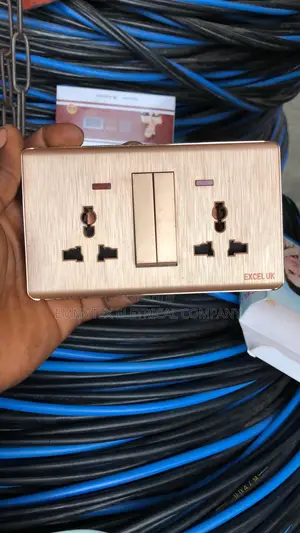 Double Socket Gold