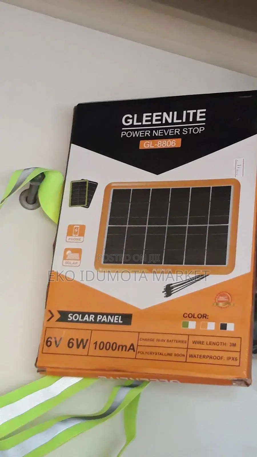 Solar Panel For Recharging Phones