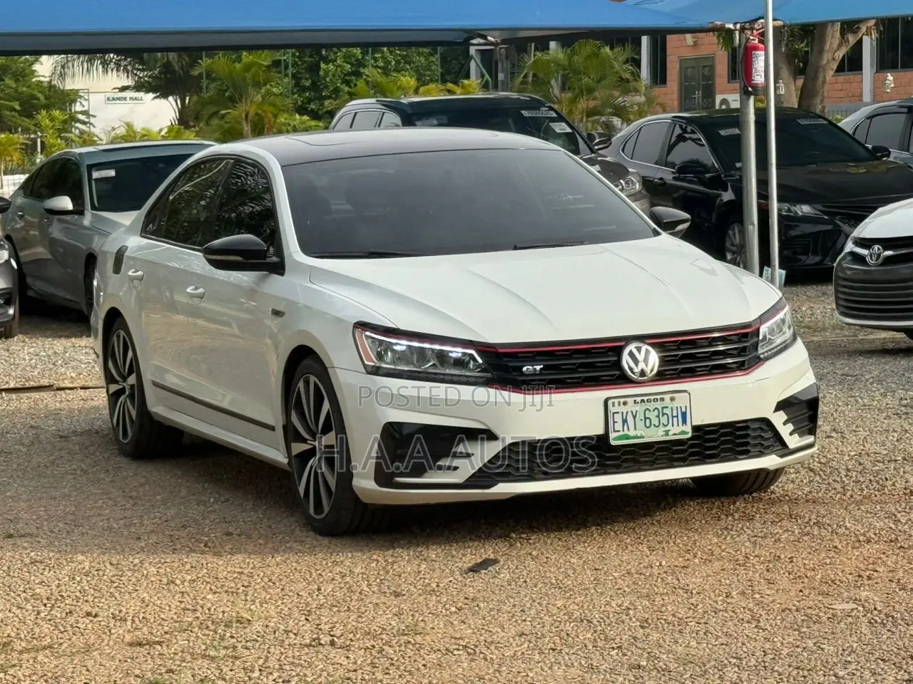 Volkswagen Passat 3.6L V6 GT 2018 White