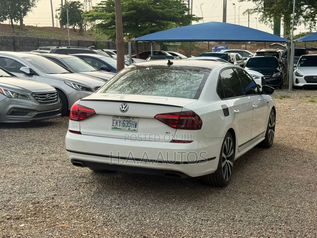 Volkswagen Passat 3.6L V6 GT 2018 White