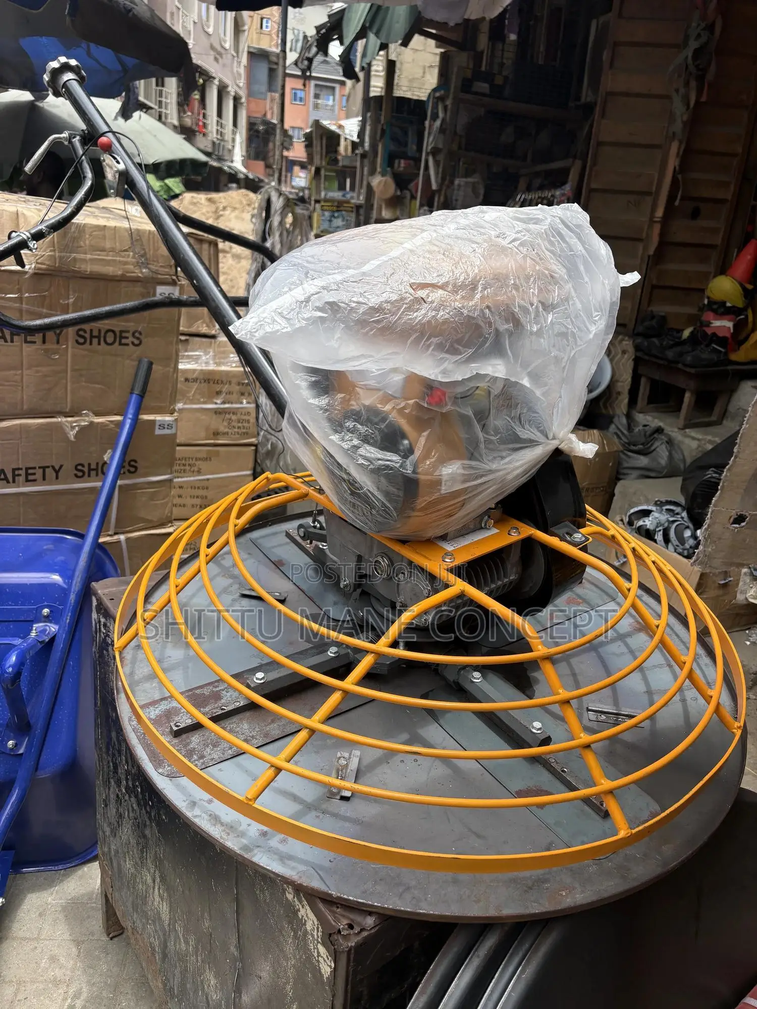 Power Trowel Machine Robin Engine